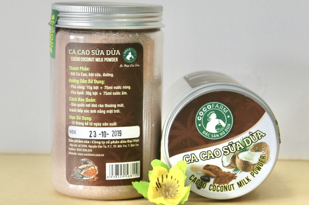Bột cacao sữa dừa