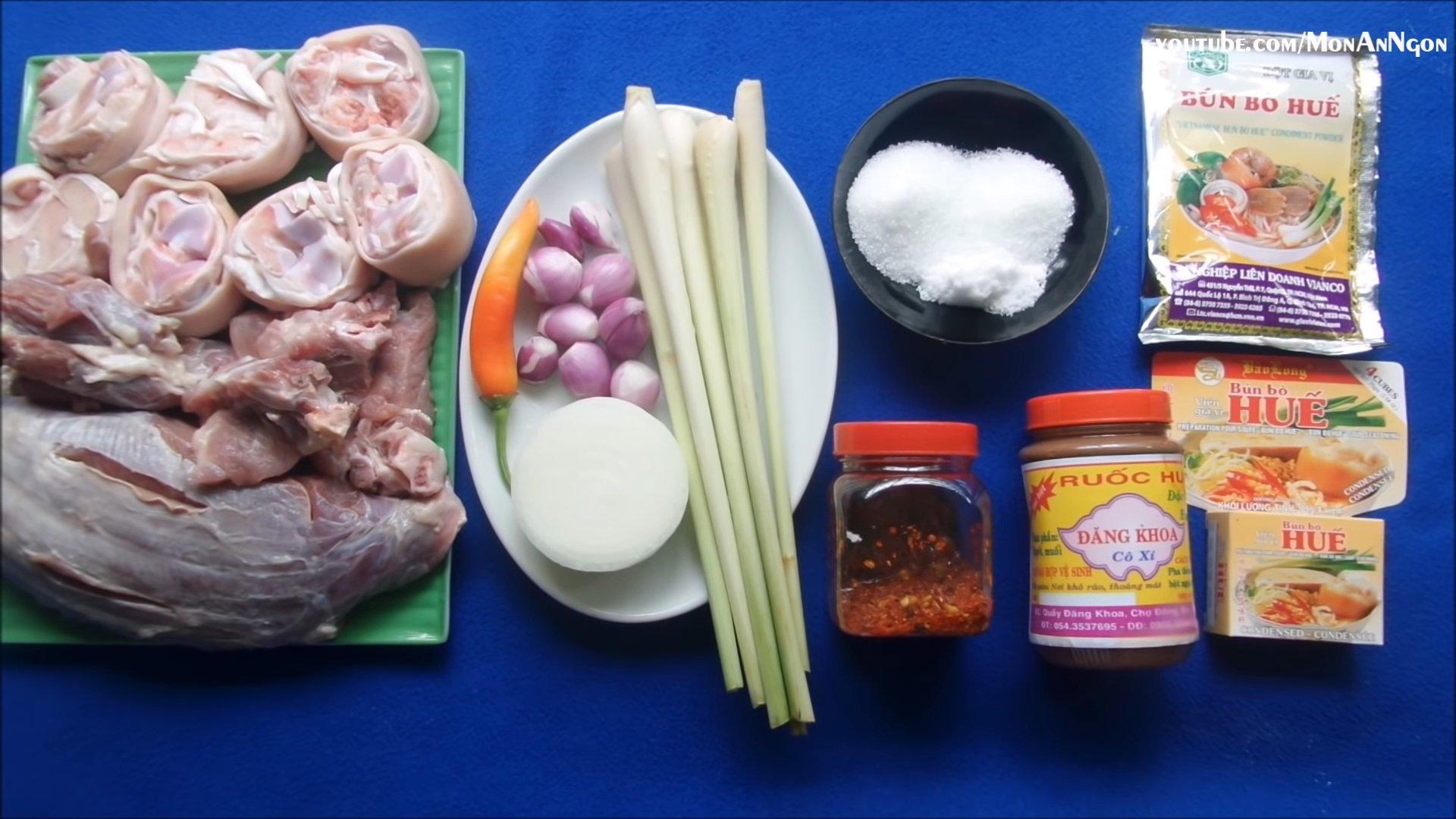 viên gia vị nấu bún bò Huế