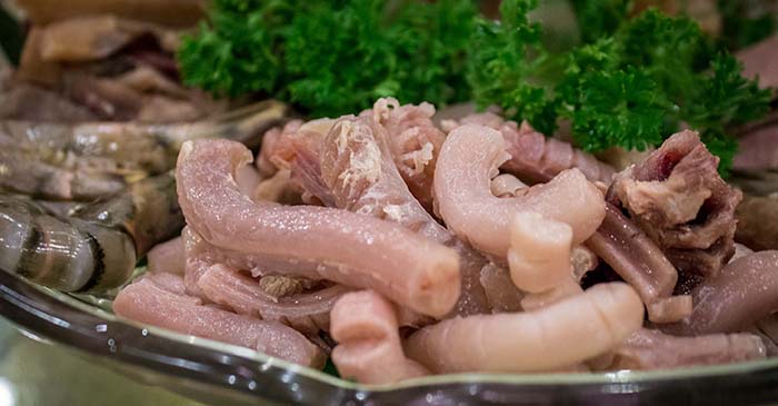 Ngẩu pín bò tươi