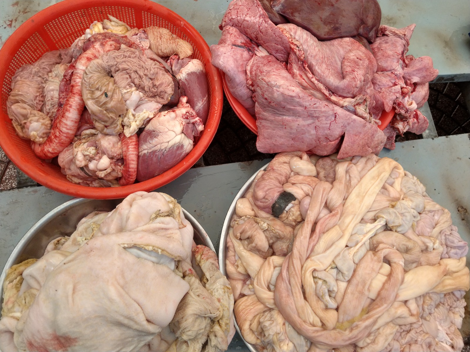 Lòng bò tươi sạch, món nhậu tuyệt vời - 120k/kg