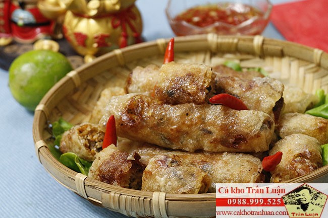 Cách làm nem rán nhân tôm đơn giản tại nhà