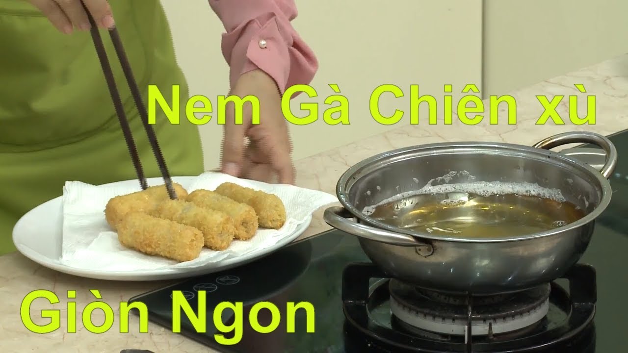 nem gà chiên xù