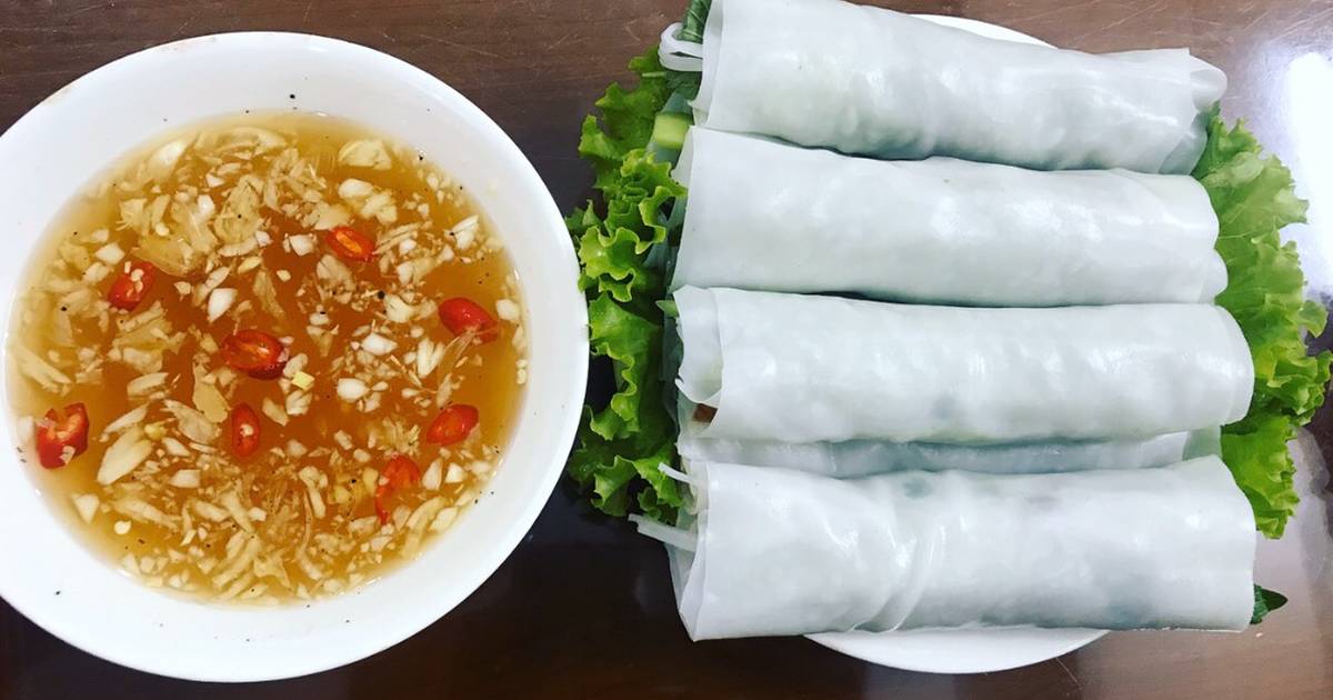 Bí kíp pha nước chấm nem cuốn thần thánh