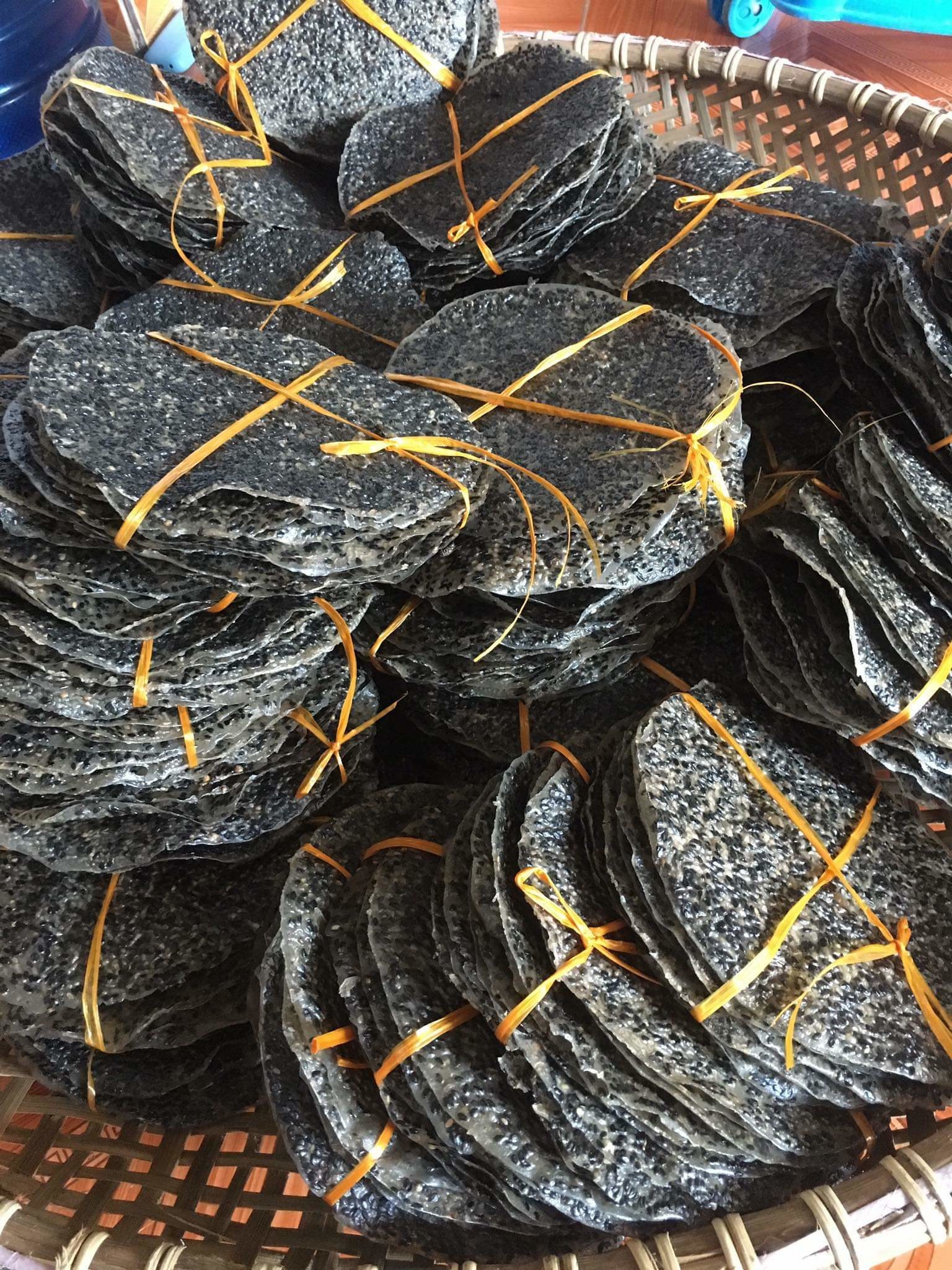 Bánh đa vừng đen Đô Lương Nghệ An